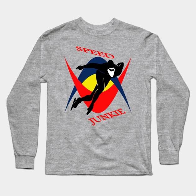 Speed Junkie Long Sleeve T-Shirt by AmandaRain